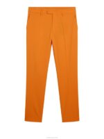Vent Pant Russet Orange Men J.Lindeberg Clothing 66XF419 - Image 4