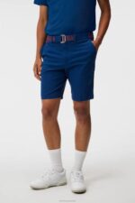 Vent Shorts Estate Blue Men J.Lindeberg Clothing 66XF395