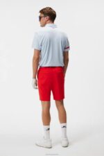 Vent Shorts Fiery Red Men J.Lindeberg Clothing 66XF393 - Image 2