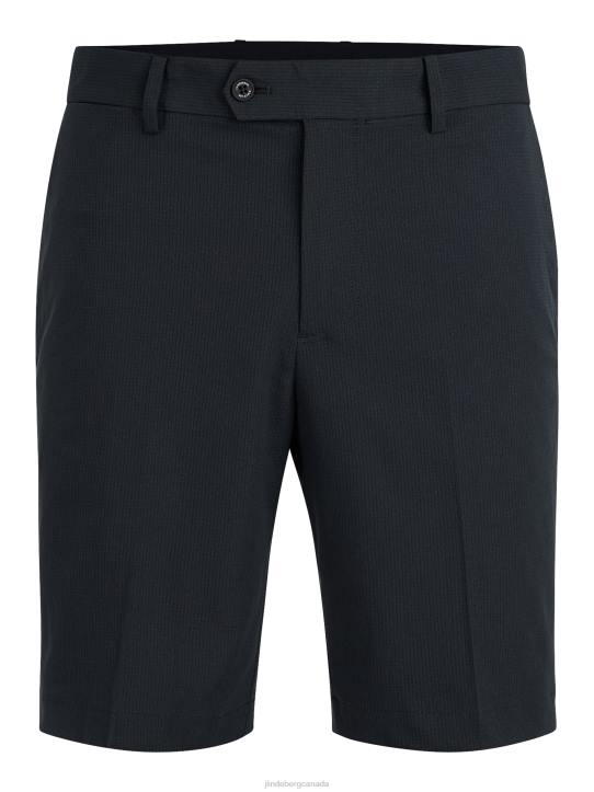Vent Slim Golf Shorts Black Men J.Lindeberg Clothing 66XF492 - Image 2