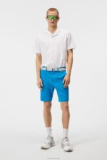 Vent Slim Shorts Brilliant Blue Men J.Lindeberg Clothing 66XF470 - Image 3