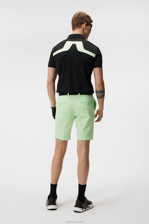 Vent Slim Shorts Patina Green Men J.Lindeberg Clothing 66XF472 - Image 2