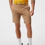 Vent Slim Shorts Tiger Brown Men J.Lindeberg Clothing 66XF469