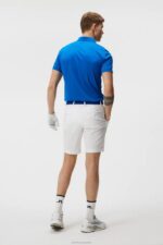 Vent Slim Shorts White Men J.Lindeberg Clothing 66XF475 - Image 2
