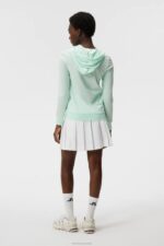 Vice Hood Honeydew Women J.Lindeberg Clothing 66XF1818 - Image 2