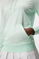 Vice Hood Honeydew Women J.Lindeberg Clothing 66XF1818 - Image 5