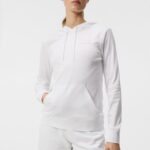 Vice Hood White Women J.Lindeberg Clothing 66XF1817