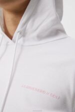 Vice Hood White Women J.Lindeberg Clothing 66XF1817 - Image 5
