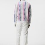 Vice Knitted Sweater Pink Painted Bridge Men J.Lindeberg Clothing 66XF564