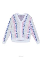 Vice Knitted Sweater Pink Painted Bridge Men J.Lindeberg Clothing 66XF564 - Image 4