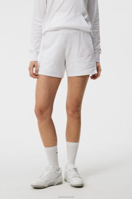 Vice Shorts White Women J.Lindeberg Clothing 66XF1813