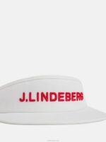 Viktor Visor White Men J.Lindeberg Accessory 66XF830 - Image 3
