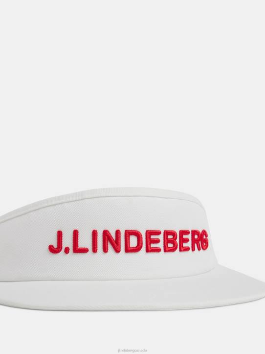 Viktor Visor White Men J.Lindeberg Accessory 66XF830 - Image 3