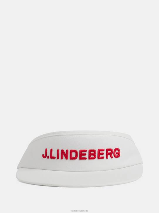 Viktor Visor White Men J.Lindeberg Accessory 66XF830 - Image 1
