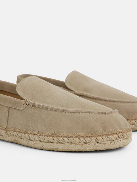 Vin Suede Espadrille Safari Beige Men J.Lindeberg Accessory 66XF1258 - Image 3