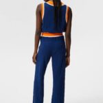 Wanda Knitted Pant Estate Blue Women J.Lindeberg Clothing 66XF1696