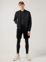 West Compression Tights Black Men J.Lindeberg Clothing 66XF2236 - Image 3