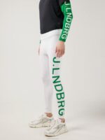 West Compression Tights White Men J.Lindeberg Clothing 66XF2237