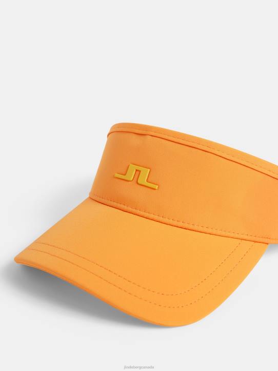 Yada Visor Russet Orange Women J.Lindeberg Accessory 66XF2018 - Image 3