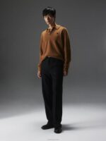 Yann Merino Polo Sweater Chipmunk Men J.Lindeberg Clothing 66XF2279 - Image 2