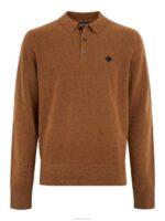 Yann Merino Polo Sweater Chipmunk Men J.Lindeberg Clothing 66XF2279 - Image 4