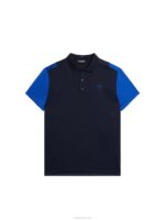 Zak Polo Navy Men J.Lindeberg Clothing 66XF64 - Image 5