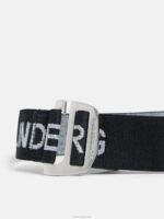 Zane Elasic Belt Black Men J.Lindeberg Accessory 66XF760 - Image 2
