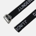 Zane Elasic Belt Black Men J.Lindeberg Accessory 66XF760
