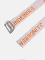 Zane Elasic Belt White Men J.Lindeberg Accessory 66XF759