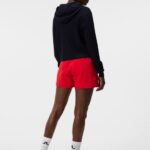 Zania Knitted Hoodie Navy Women J.Lindeberg Clothing 66XF1833