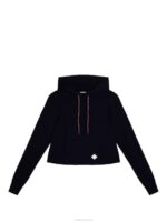 Zania Knitted Hoodie Navy Women J.Lindeberg Clothing 66XF1833 - Image 5