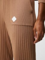 Zania Knitted Pant Tiger Brown Women J.Lindeberg Clothing 66XF1724 - Image 4