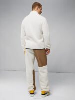 Zeke Pile Mid Layer Cloud White Men J.Lindeberg Clothing 66XF2351 - Image 2