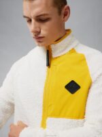 Zeke Pile Mid Layer Cloud White Men J.Lindeberg Clothing 66XF2351 - Image 4