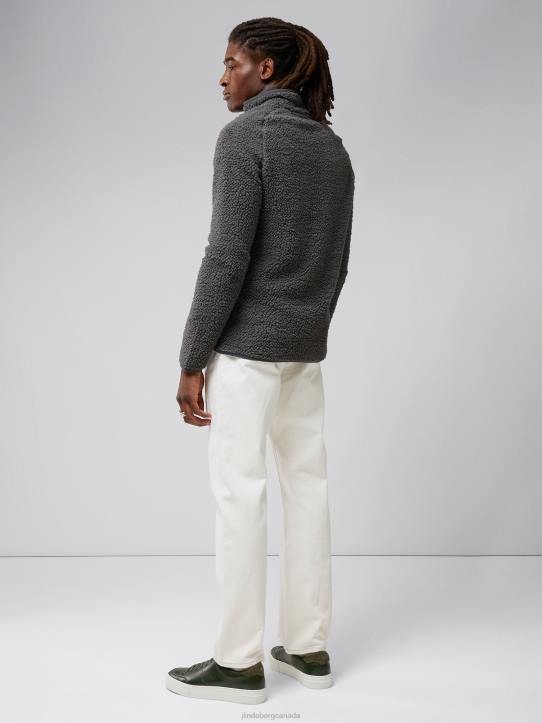 Zeke Pile Mid Layer Volcanic Ash Men J.Lindeberg Clothing 66XF2352 - Image 2