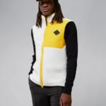 Zeke Pile Vest Cloud White Men J.Lindeberg Clothing 66XF2350