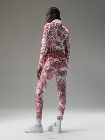 Zena Print Tights Hibiscus Pink Women J.Lindeberg Clothing 66XF1761